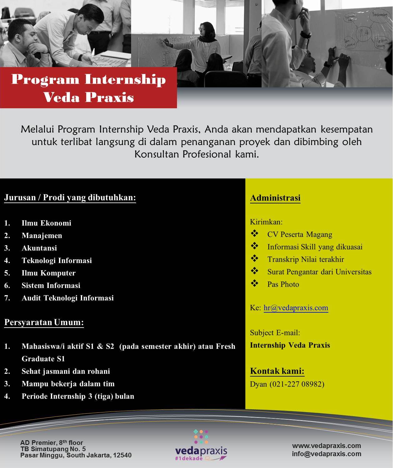 Program Internship Veda Praxis