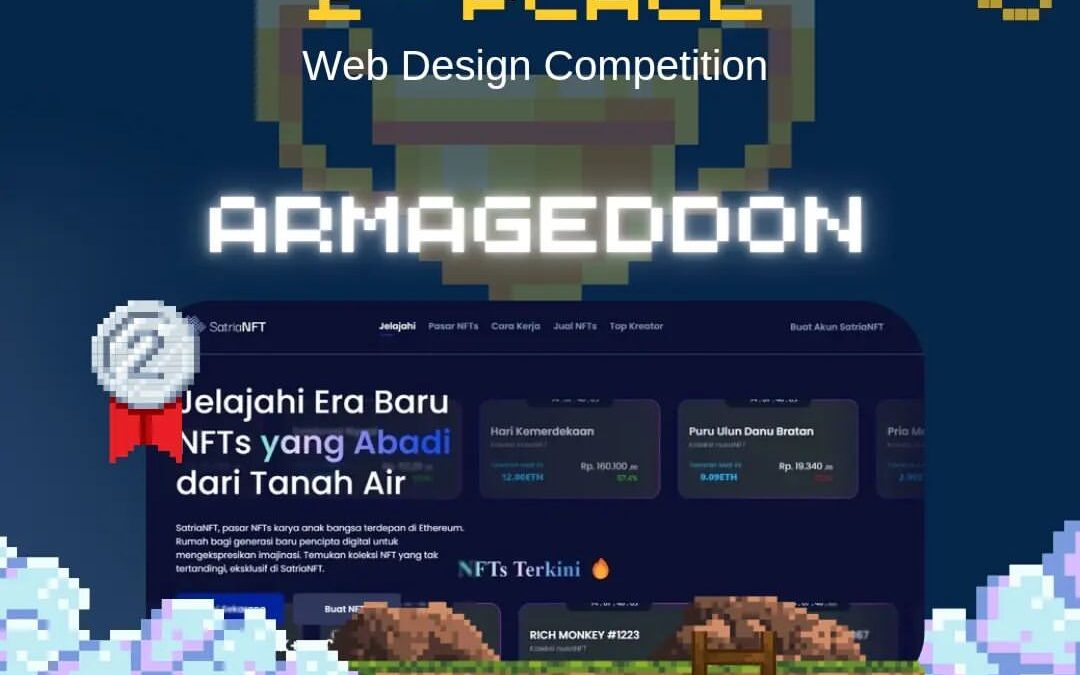 Mahasiswa FTI Untar Raih Juara 2 dalam Lomba Web Design CROWD IT