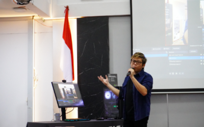 Teknologi AI NVIDIA Disorot di AORUS Campus Tour 2025, Okemudin Lakukan Demo Interaktif