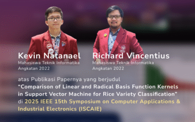 Mahasiswa FTI Untar Publikasikan Paper di IEEE ISCAIE 2025