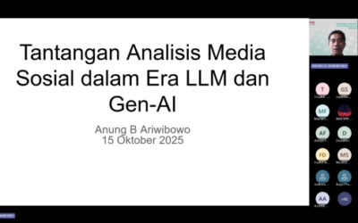 Pemanfaatan Teknologi AI dalam Analisis Media Sosial Dibahas dalam Kuliah Tamu FTI Untar