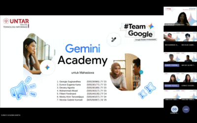 Google Student Ambassador Sosialisasikan Gemini ke Mahasiswa Untar