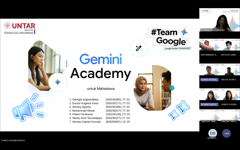 Sosialisasi Gemini Academy – 01