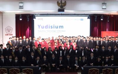 Lepas 100 Lulusan Tangguh, Yudisium FTI UNTAR Hadirkan Pembicara Internasional dari Carnegie Mellon University in Qatar