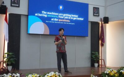 Kuliah Tamu FTI Untar Kupas Tuntas “Garbage in, Hallucination out: Fostering trust in generative AI”