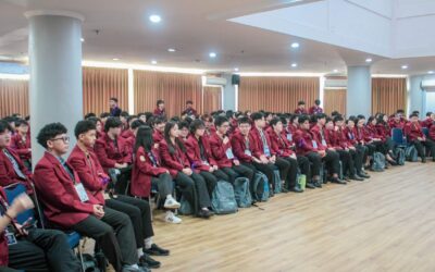 Mengusung Tema “Step Into Action”, FTI Untar Menyambut Hangat Generasi Muda Mahasiswa Baru 2026.